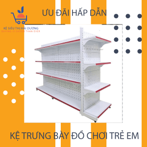 Kệ trưng bày đồ chơi trẻ em - Kệ siêu thị mẹ và bé