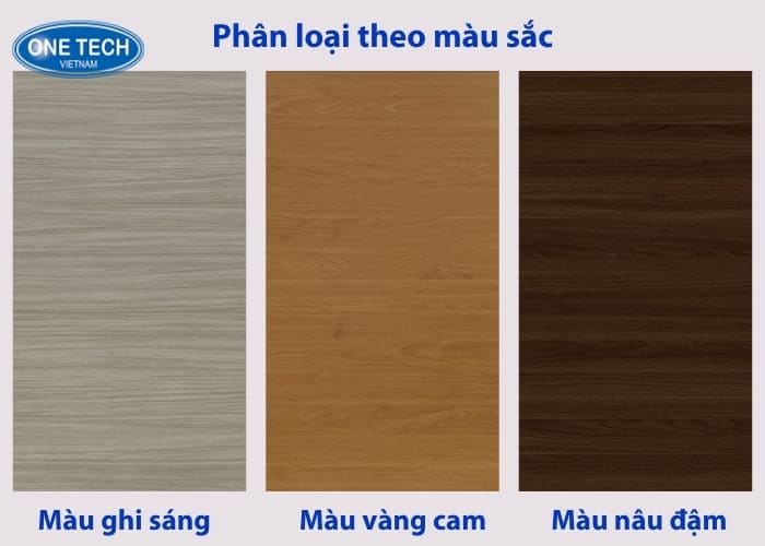 Kệ vân gỗ Bình Dương có đa dạng màu sắc 